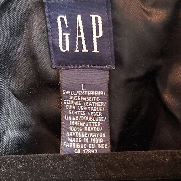GAP Leather Jacket - Picture 3 of 7